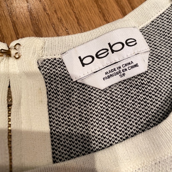 Bebe black and mini dress - Picture 4 of 6